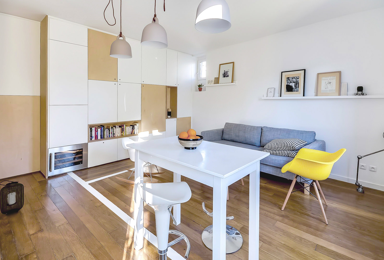 Дизайн однокомнатной квартиры 30 кв. м - 25