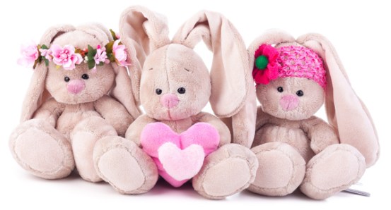 Мягкие зайчики