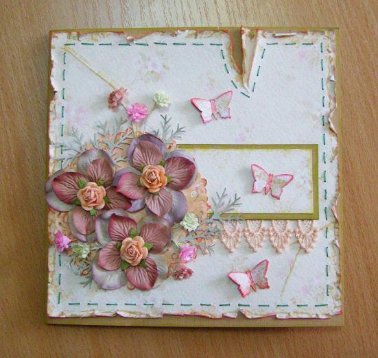 Цветы для открытки