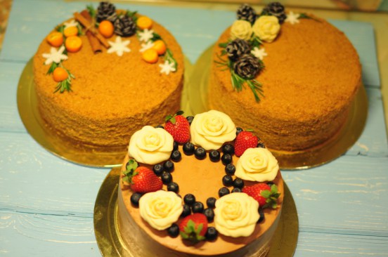 Медовые торты