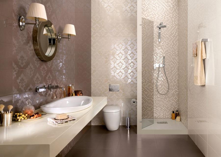 плитка для пола в ванную комнату